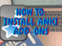 How To add Anki add-ons